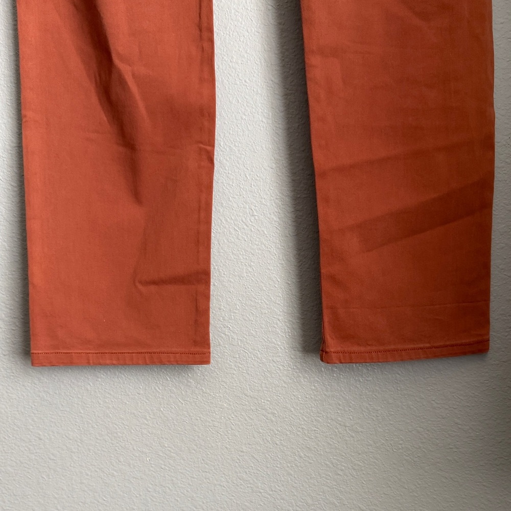AG Adriano Goldschmied Men's The Graduate Tailored Leg Burnt Orange Pants 33X34 - Picture 12 of 13